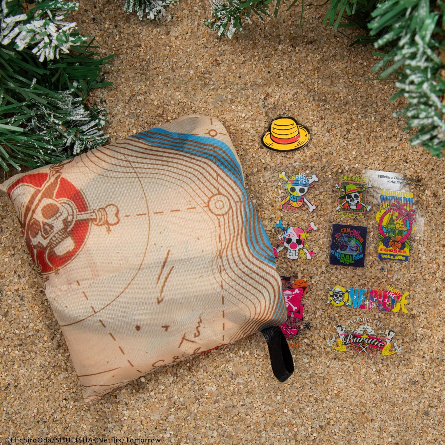 ONE PIECE - Advent Calendar - 24 Exclusive Gifts & Collectibles - Inspired by the Characters, Locations & Storylines - For the Christmas Countdown - Official License - Cinereplicas - Medaid International