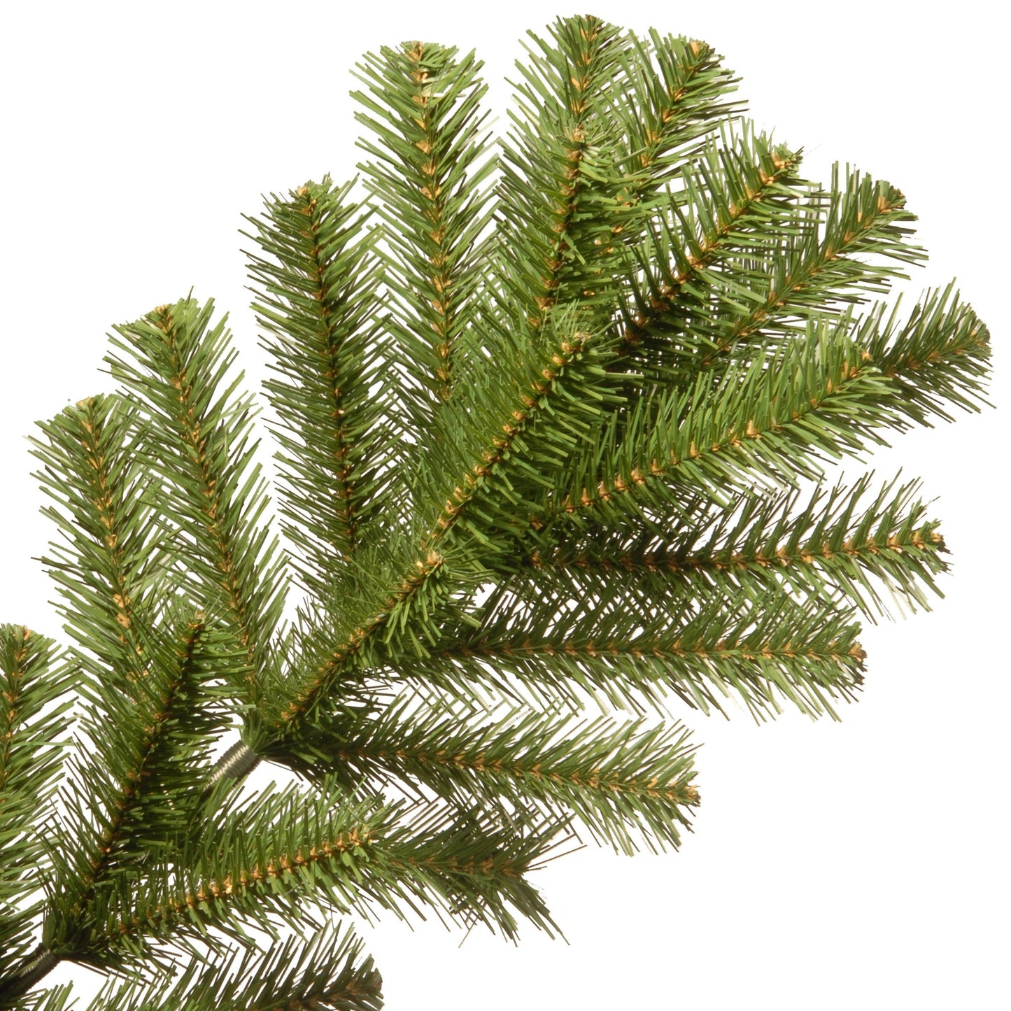 National Tree Company 7.5 ft Unlit North Valley Spruce Artificial Christmas Tree, 1,346 Tips, Includes Stand, Green - Medaid International
