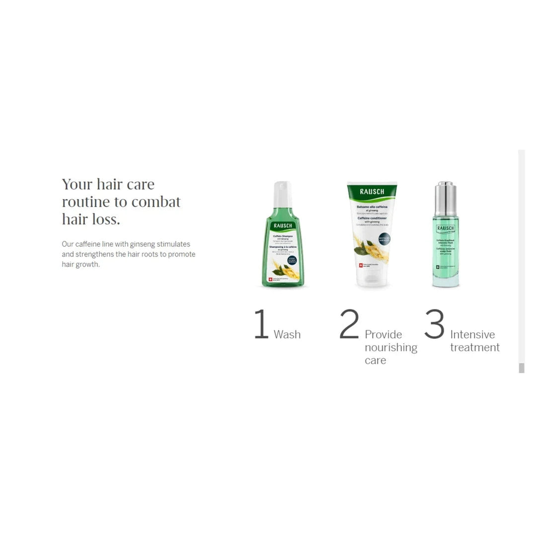 Rausch Ginseng and Caffeine Shampoo 200ML