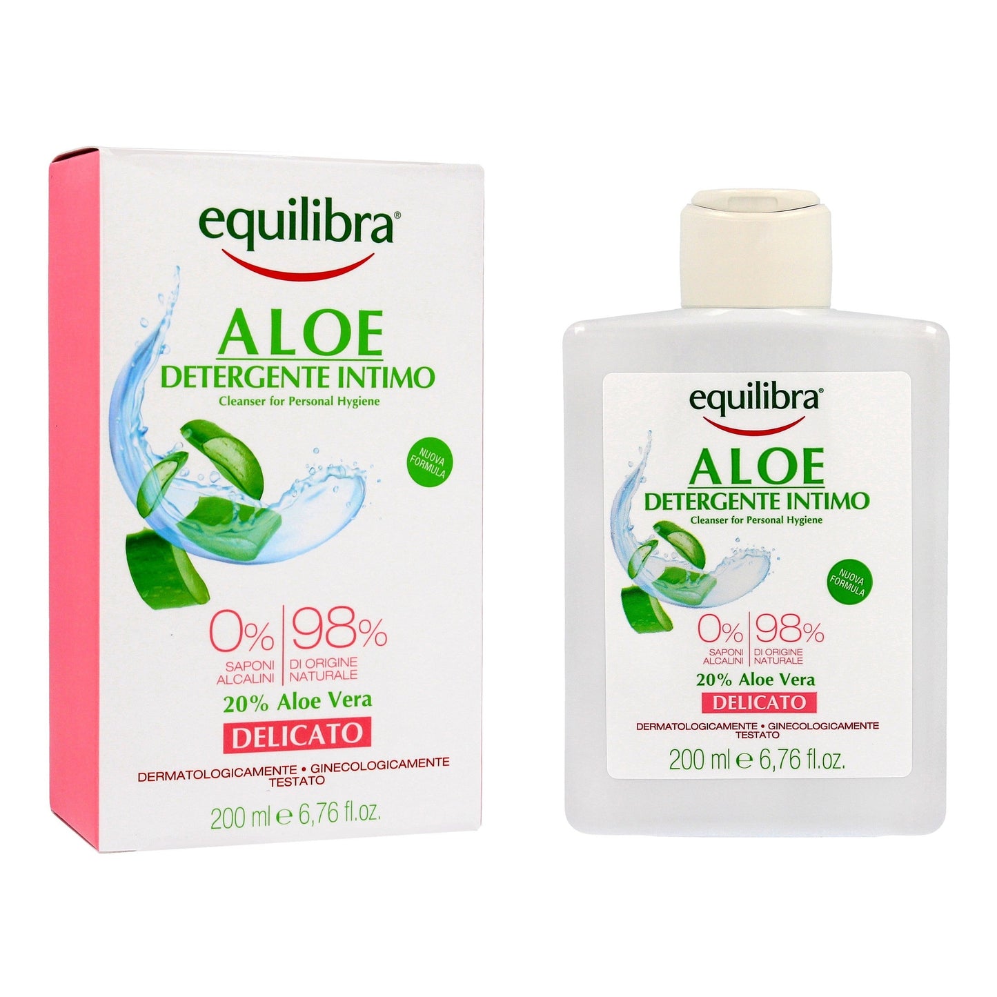 Equilibra Aloe Gentle Cleanser For Personal Hygiene 200ML