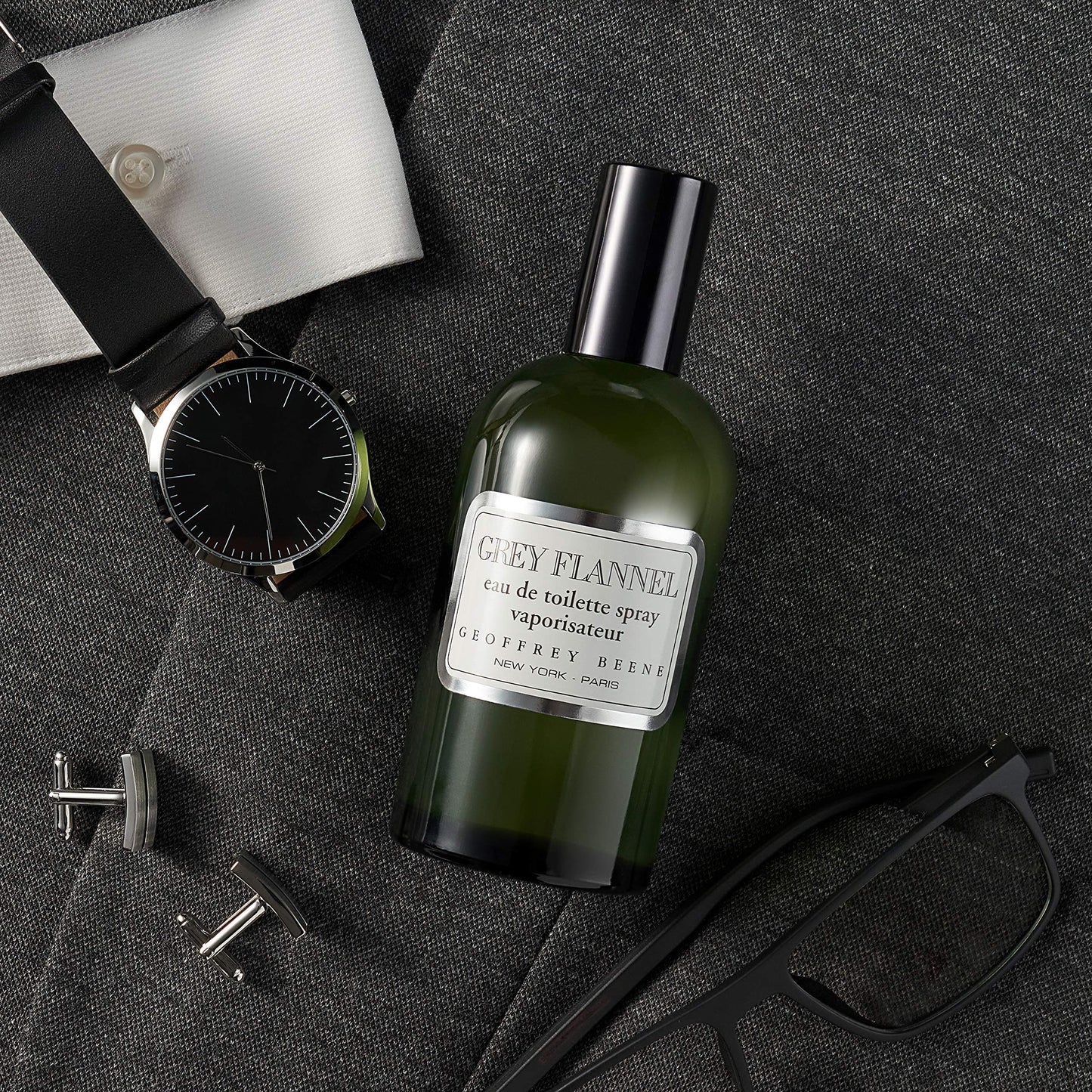 Geoffrey Beene Grey Flannel Men's Perfume, Eau De Toilette Daytime Luxurious Spray, 4 oz - Medaid International