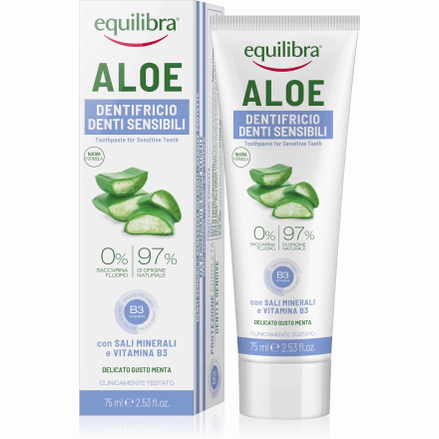 Equilibra Aloe Toothpaste For Sensitive Teeth 75ML
