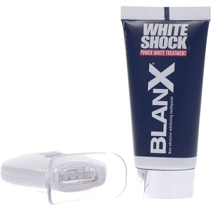 BlanX White Shock Toothpaste 50ML+ LED Bite(Power White Treatment)