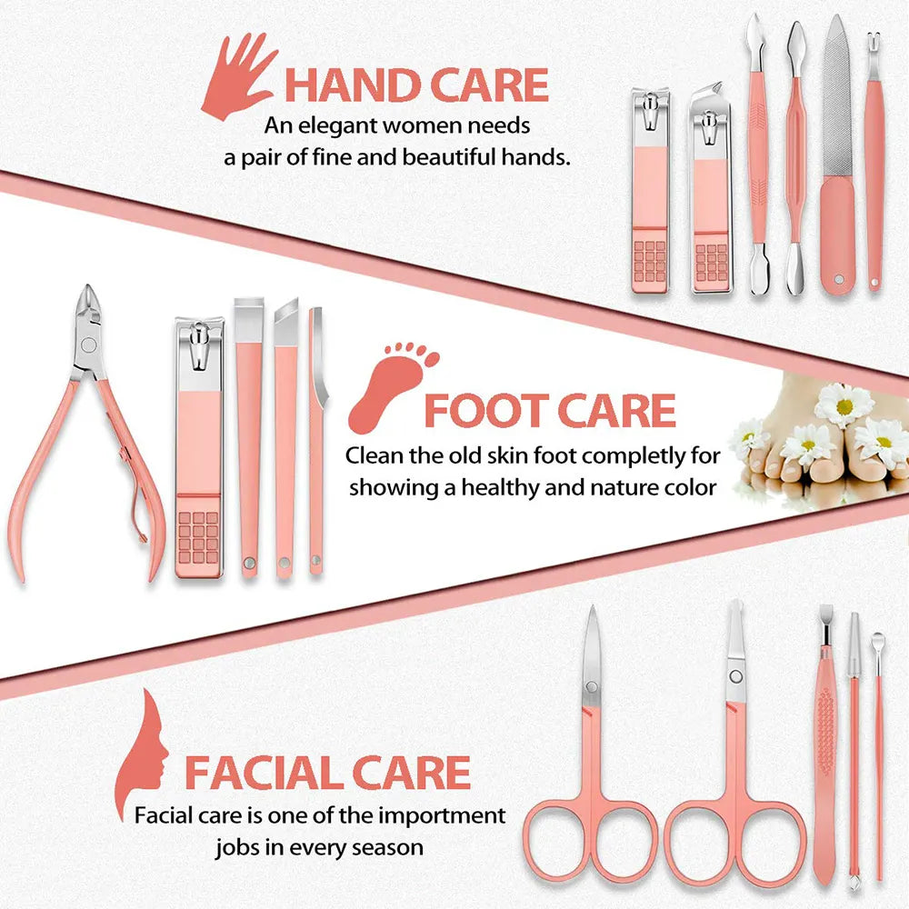 Nail Clippers and Beauty Tool Portable Set - Medaid International