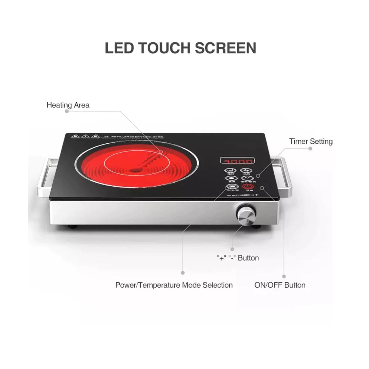 Raf Infrared Cooker R8019 - Medaid International