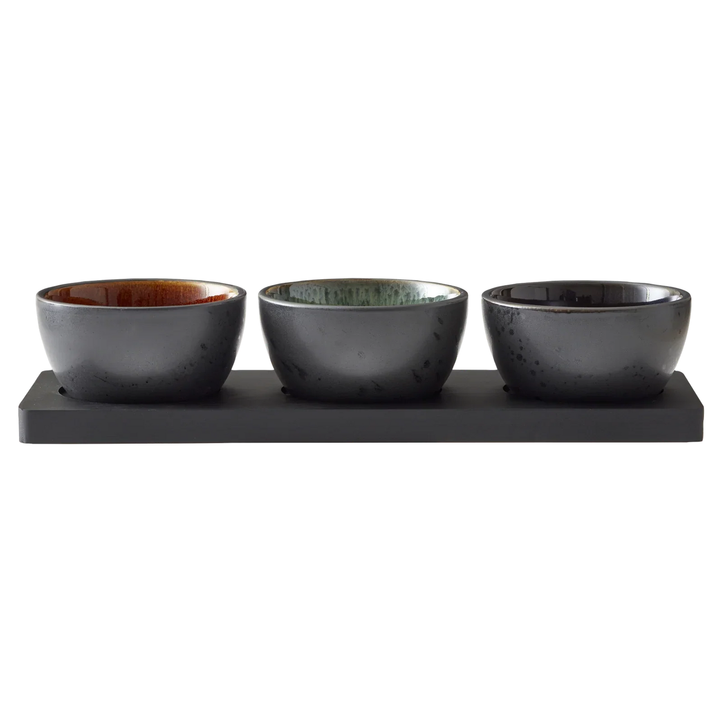 Bitz Living Cabaret Set 10cm Black Dark 4pcs