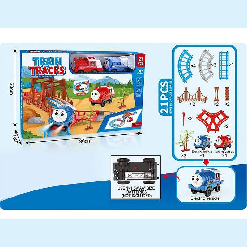 Train Tracks Cartoon Play Set For Kids Lebanon