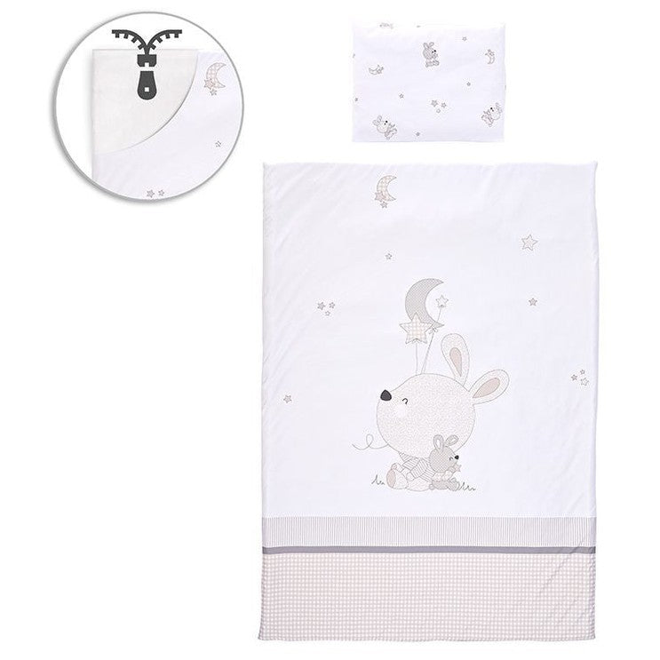 Bed Linen Set Rabbits 5-Pcs