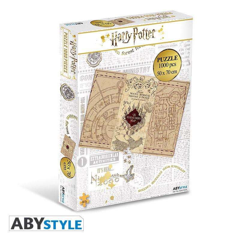HARRY POTTER - Jigsaw puzzle 1000 pieces- Marauder's Map - Medaid International
