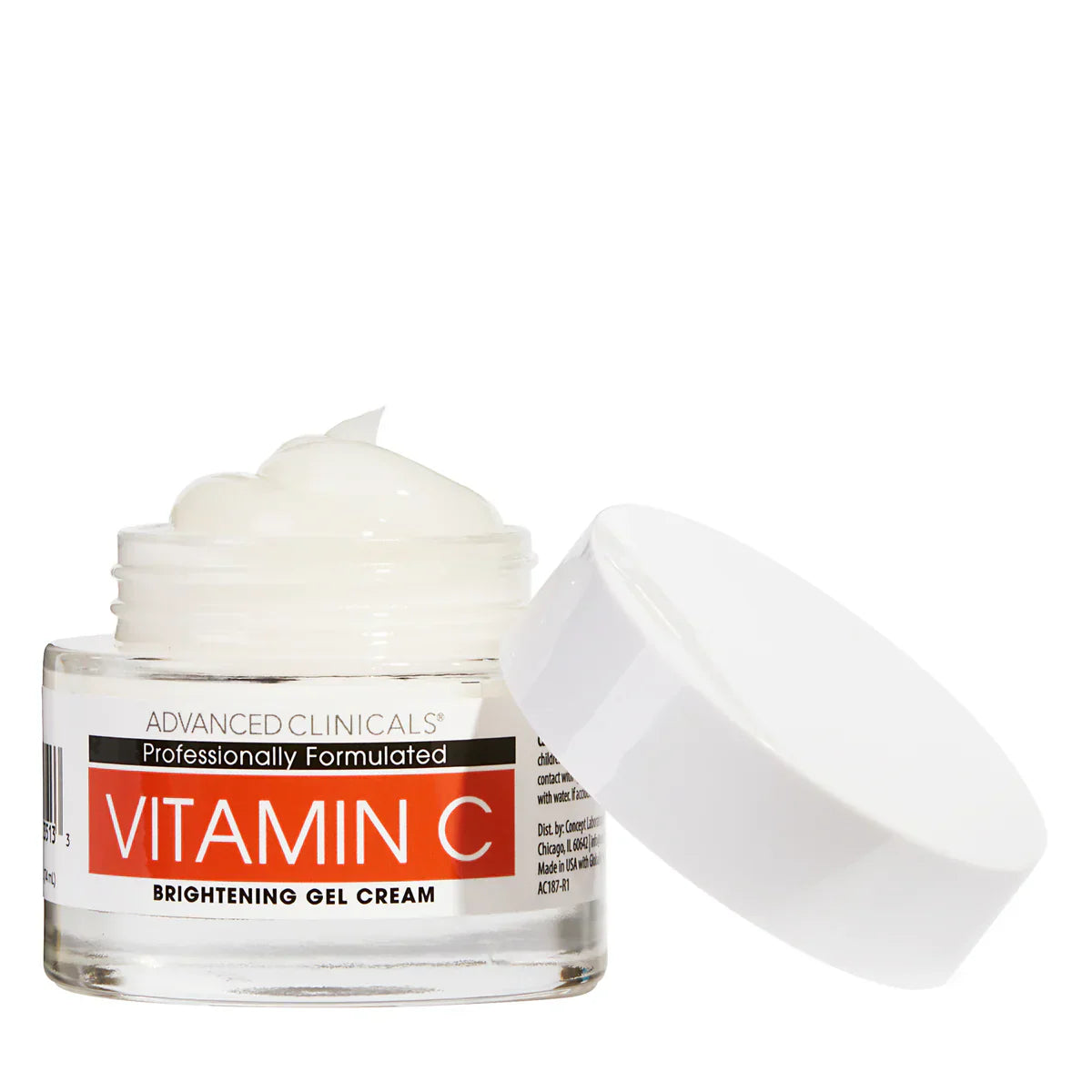 ADVANCED CLINICALS - Vitamin C Brightening Face Gel-Cream | 59 ML - Medaid International