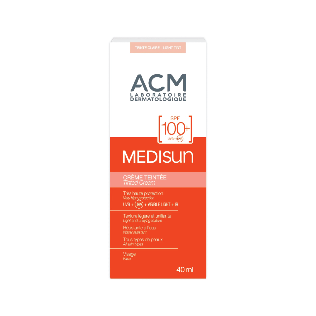 ACM Medisun Tinted Cream SPF 100 Light Tint - 40 ml - Medaid International