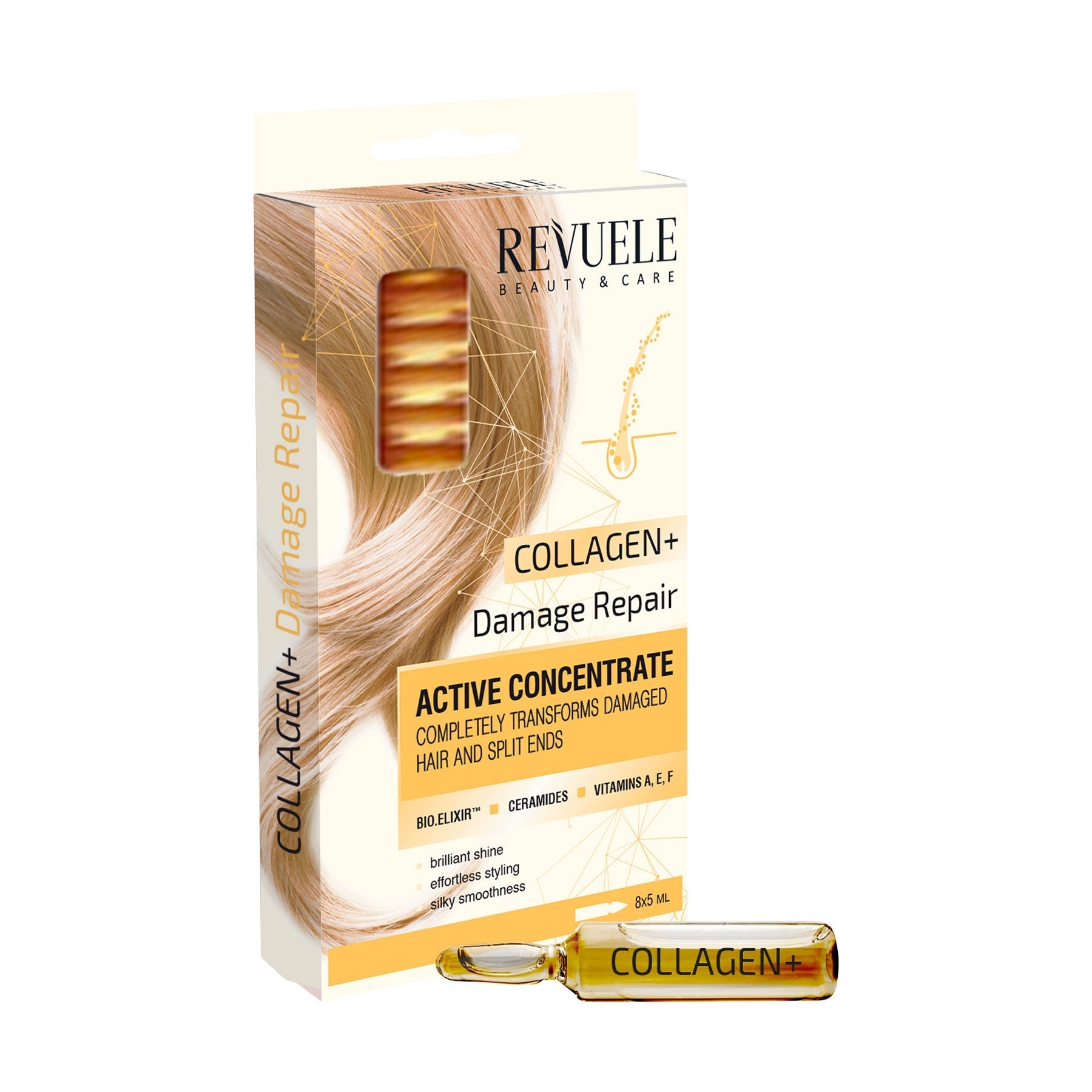 ACTIVE HAIR CONCENTRATE Collagen + “Damage Repair” - Medaid International