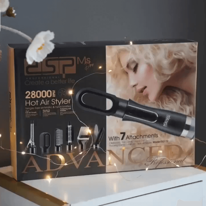 DSP® Hair Dryer Styler | 7-in-1 - Medaid International