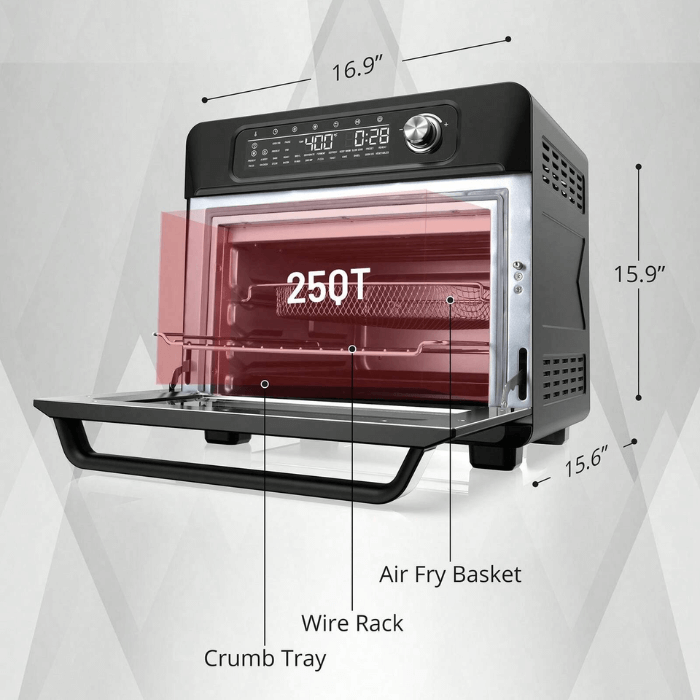 National Pro Air Fryer Oven | Large Size & Healthy Food - Medaid International