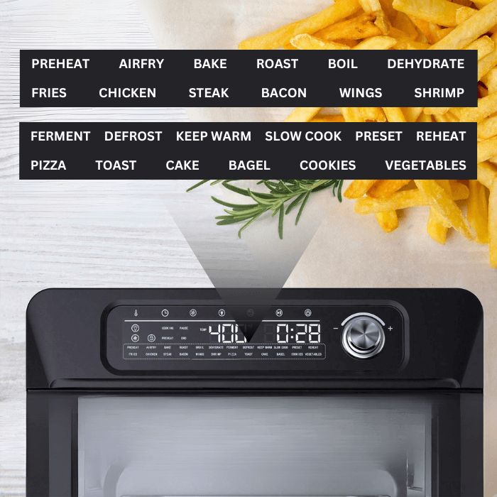 National Pro Air Fryer Oven | Large Size & Healthy Food - Medaid International