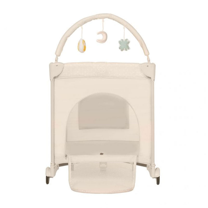 Asalvo - Travel Cot Complet Duo - Baby Owl - Light Beige