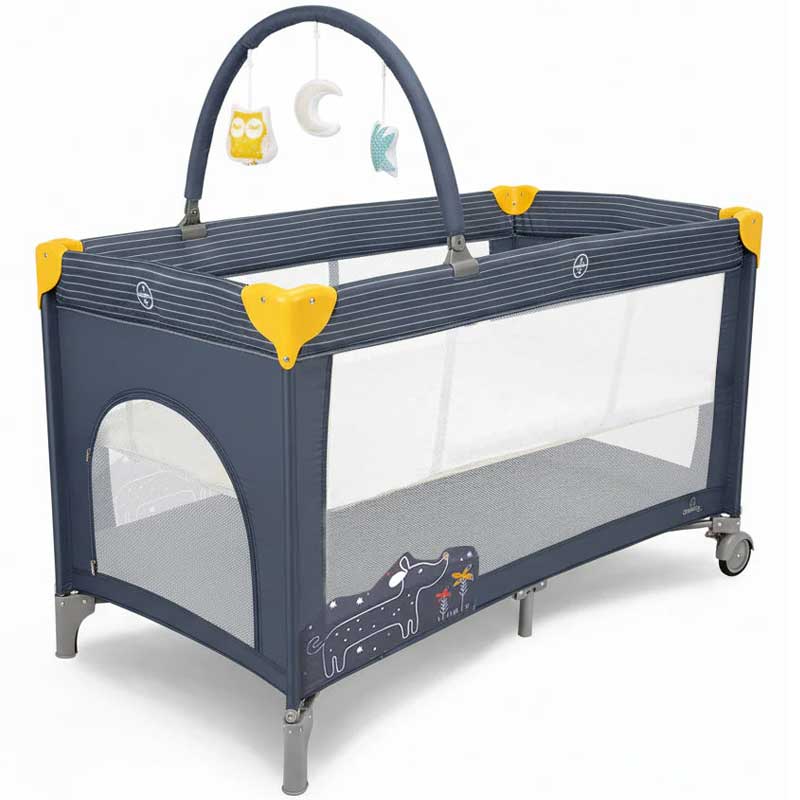 Asalvo - Travel Cot Duo Complet Baby Nights - Navy