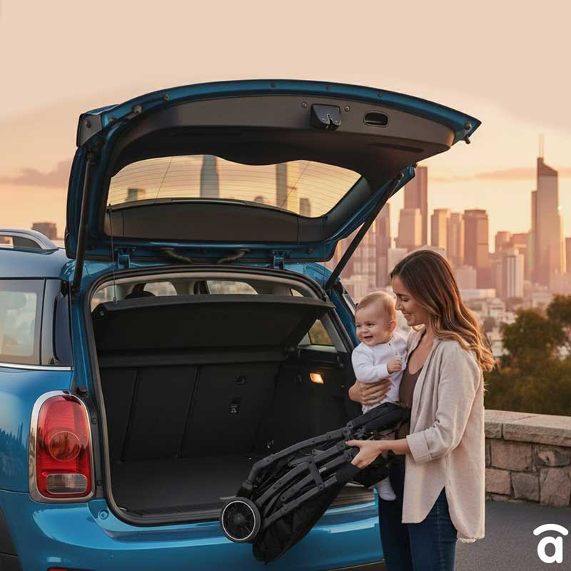 Asalvo - Travel  Stroller - Hito Black