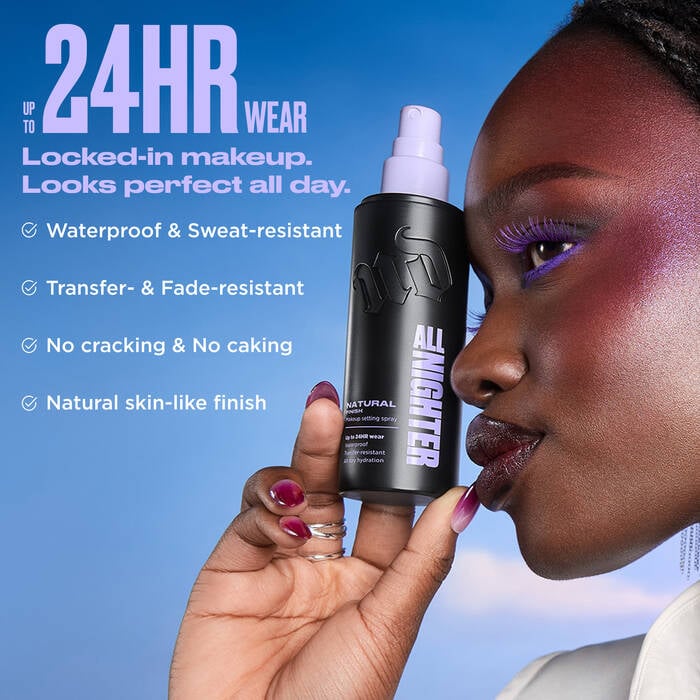 Urban decay all nighter makeup setting spray travel size duo 2x30ml