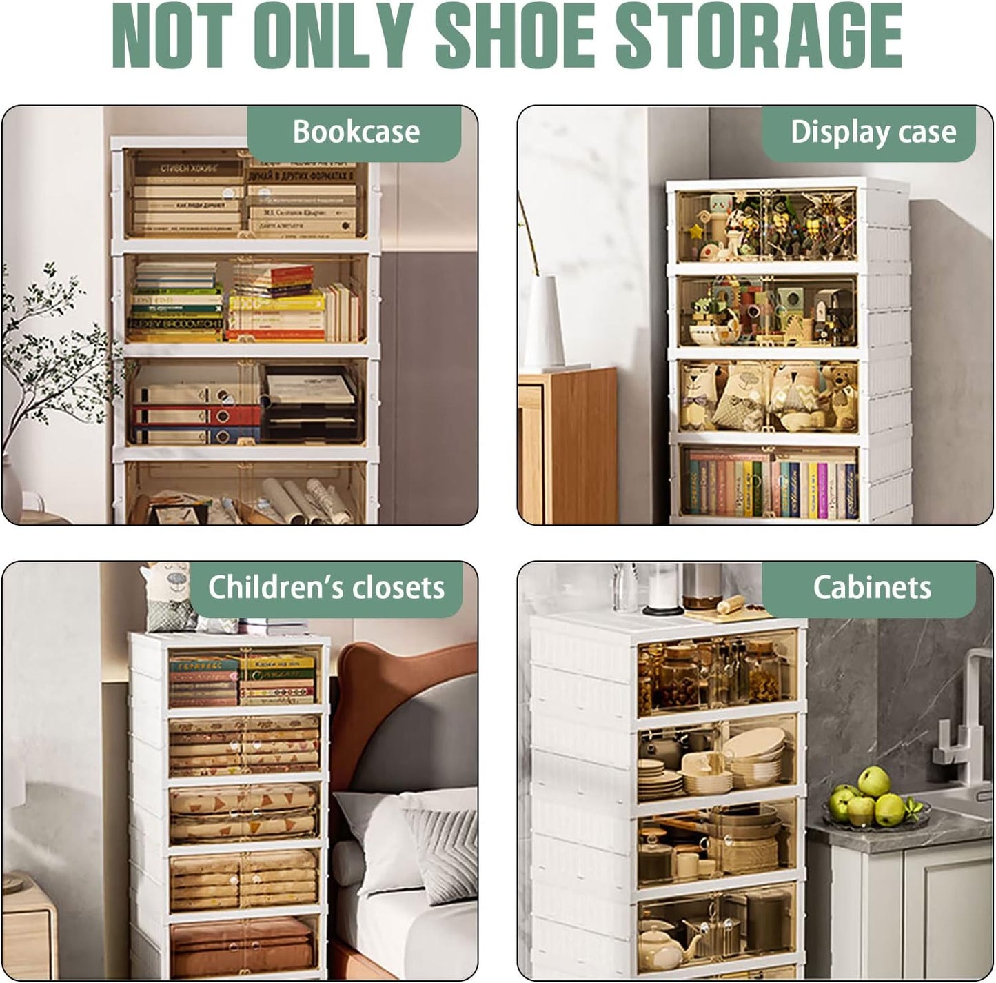 Foldable Shoe Rack Organizer