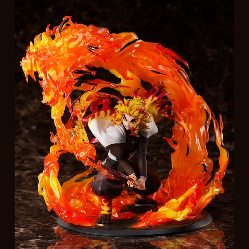 Demon Slayer Kimetsu No Yaiba Kyojuro Rengoku 1/8 Scale Figure - Medaid International
