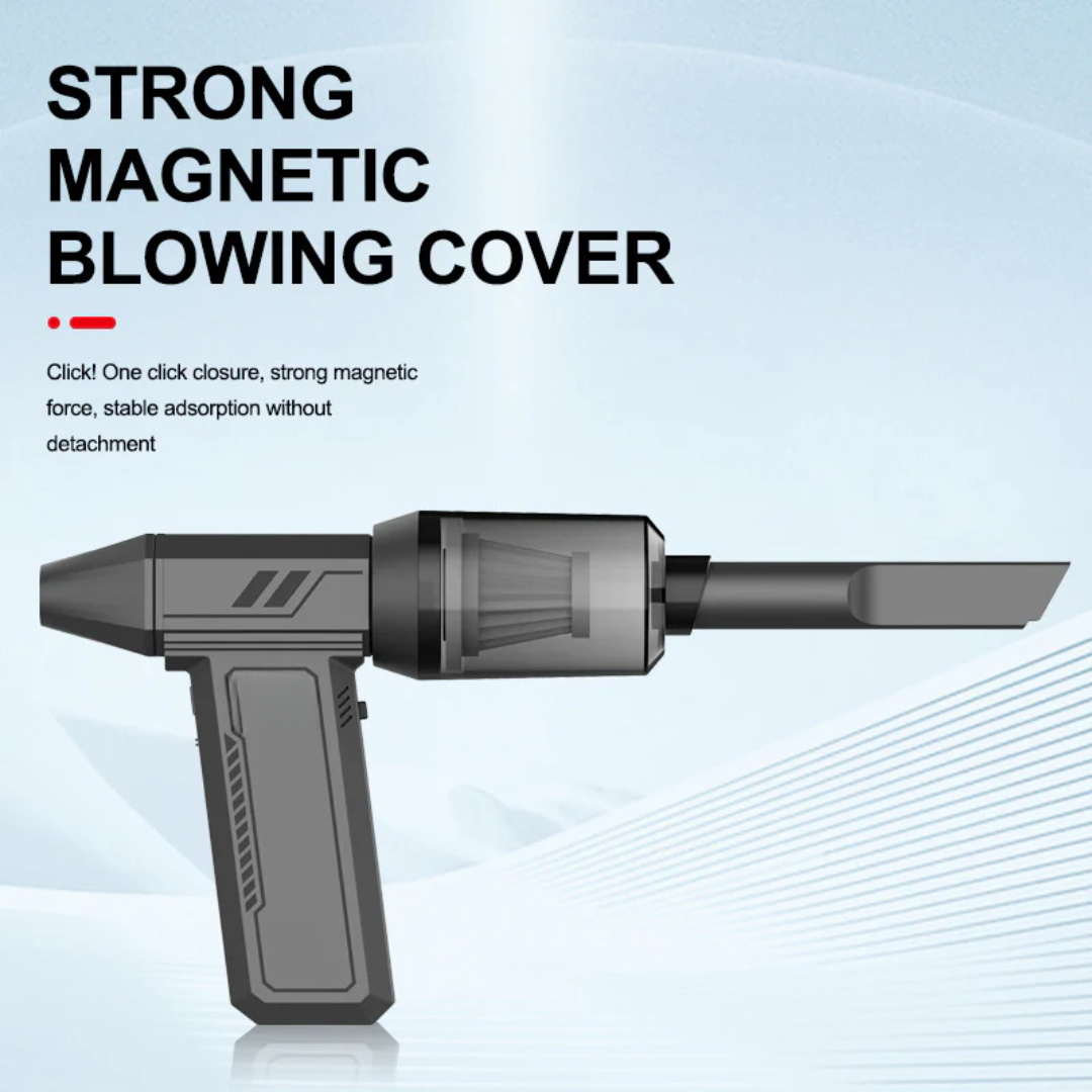 üå™Ô∏è 130,000 RPM Turbo Jet Fan ‚Äì Handheld Air Blower & Vacuum ‚ö°üîãwith LED Power Display
