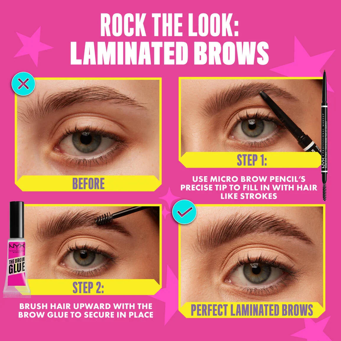 NYX Micro Brow Pencil- CHOCOLATE