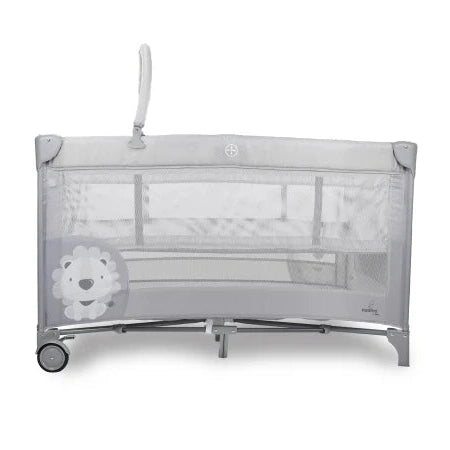 Asalvo - Travel Cot Complet Duo - Baby Lion Grey