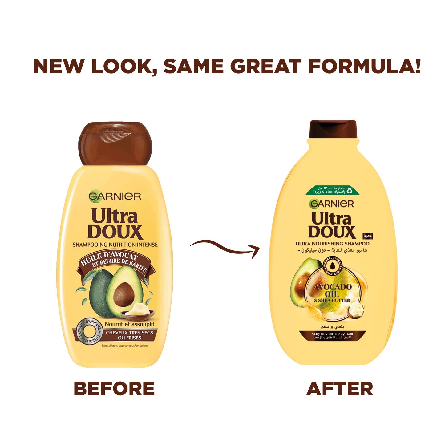 Garnier Ultra Doux Avocado Oil and Shea Butter Shampoo