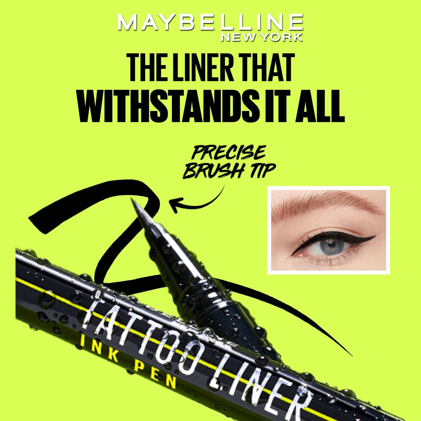 Maybelline Black Tattoo Liner Ink Pen