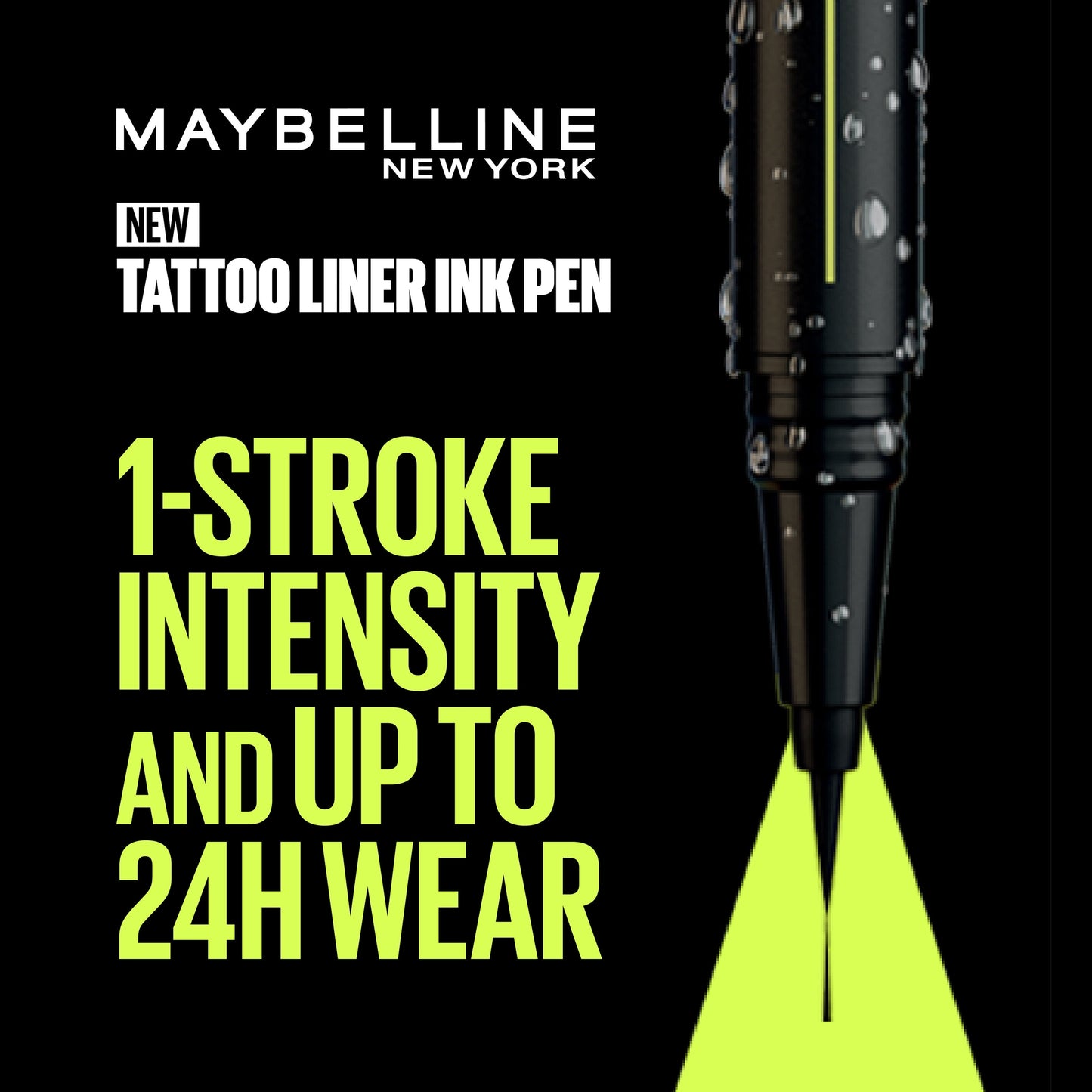Maybelline Black Tattoo Liner Ink Pen