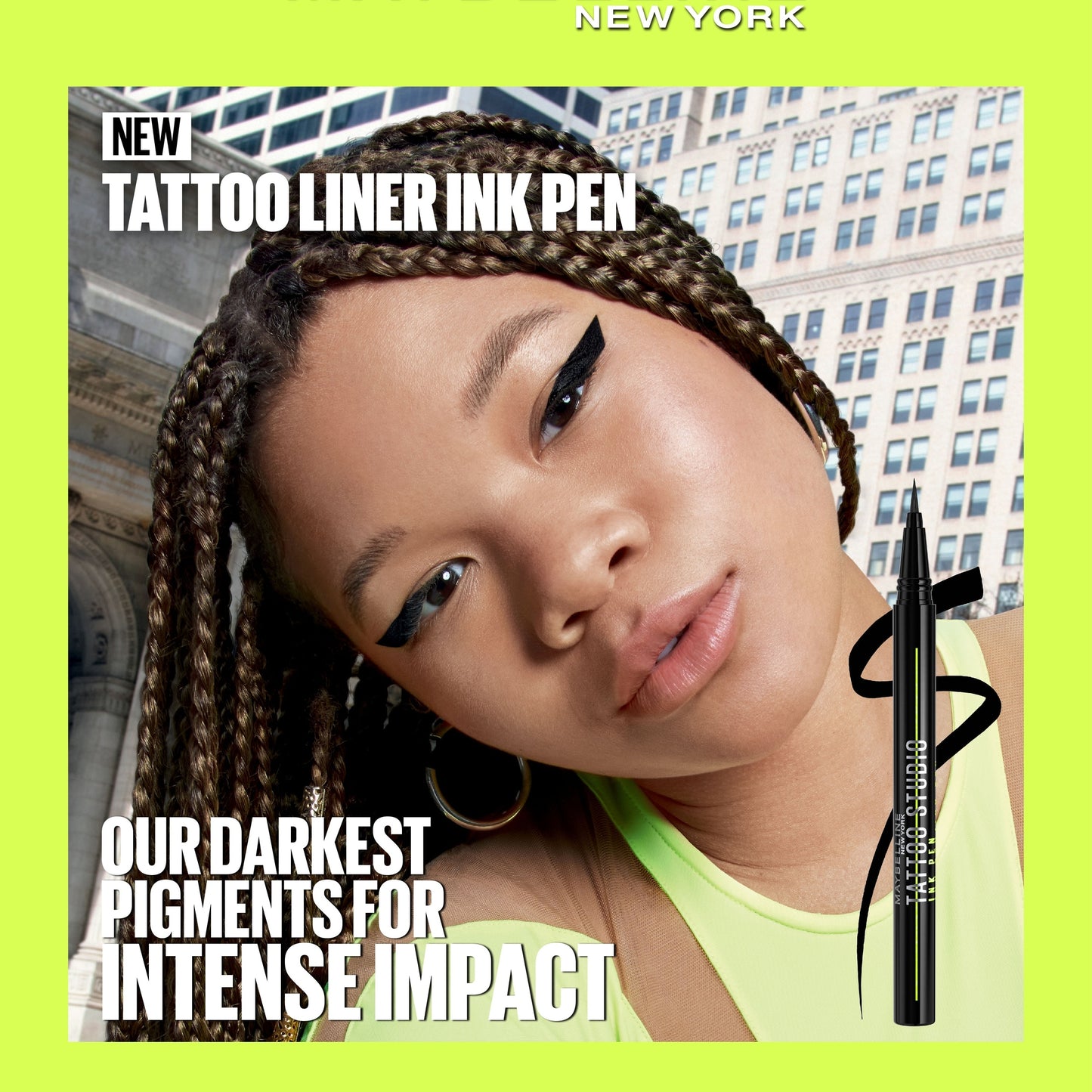 Maybelline Black Tattoo Liner Ink Pen