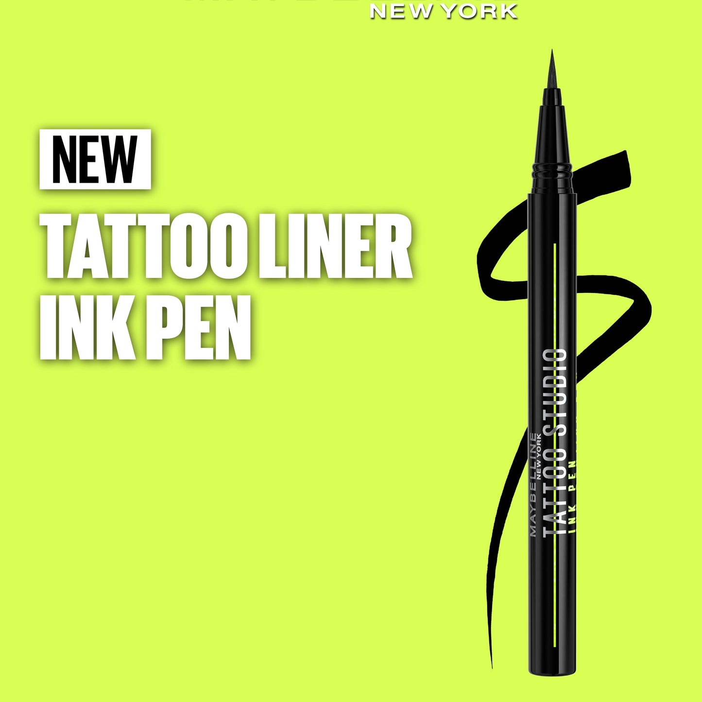 Maybelline Black Tattoo Liner Ink Pen