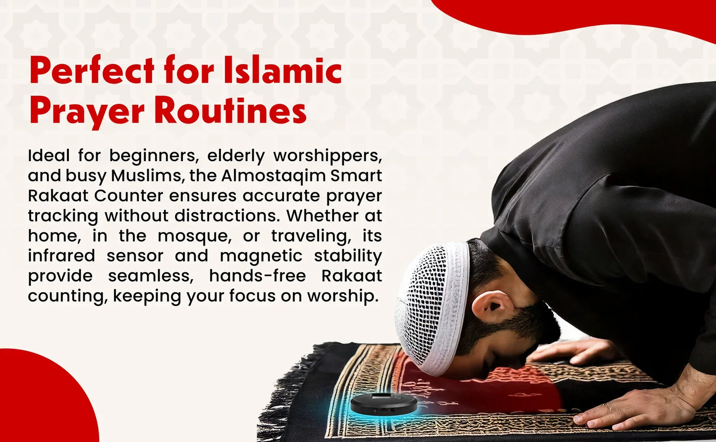 ALMOSTAQIM Smart Rakaat Counter