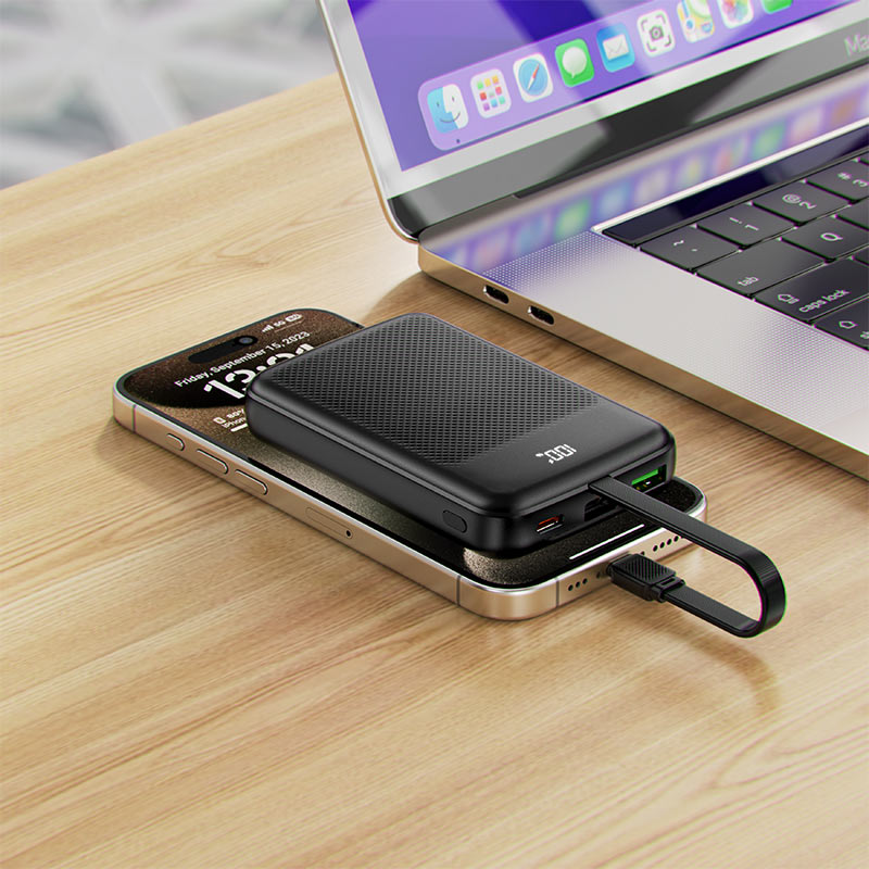 AceFast Power Bank PD22.5W 10000mAh with cable