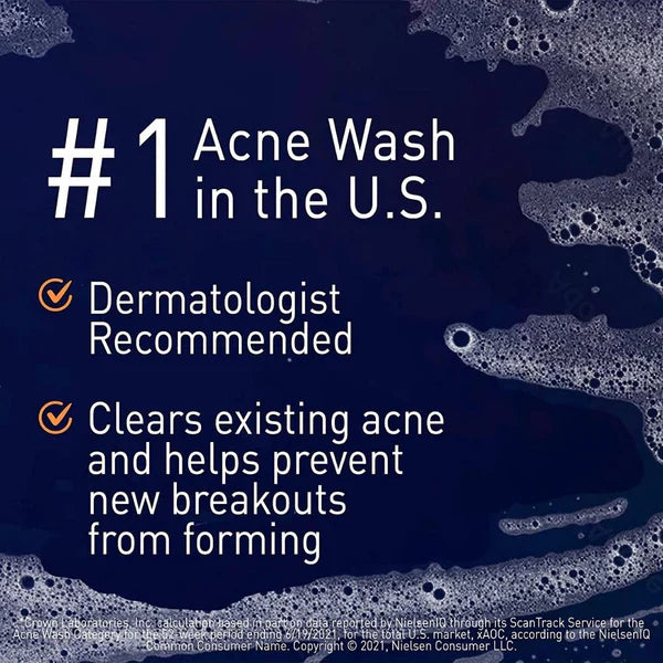 PanOxyl Acne Foaming Wash 10% Benzoyl 156g