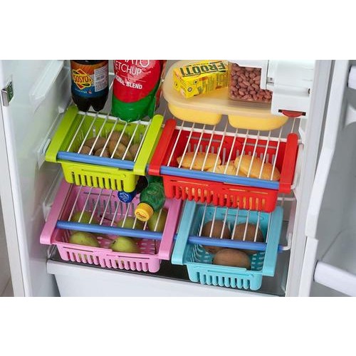 Fridge Space Saver Baskets (set of 2)