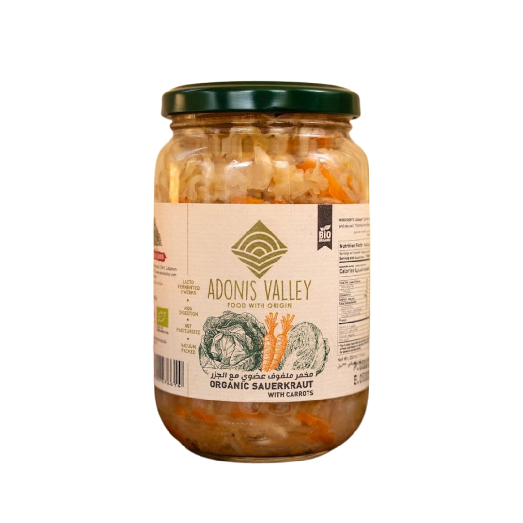 Organic White Sauerkraut With Carrots - Medaid International