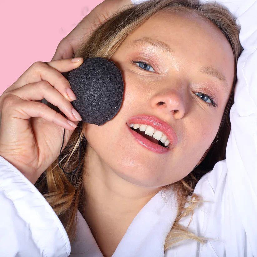 After Spa Charcoal Konjac  Reusable Sponge