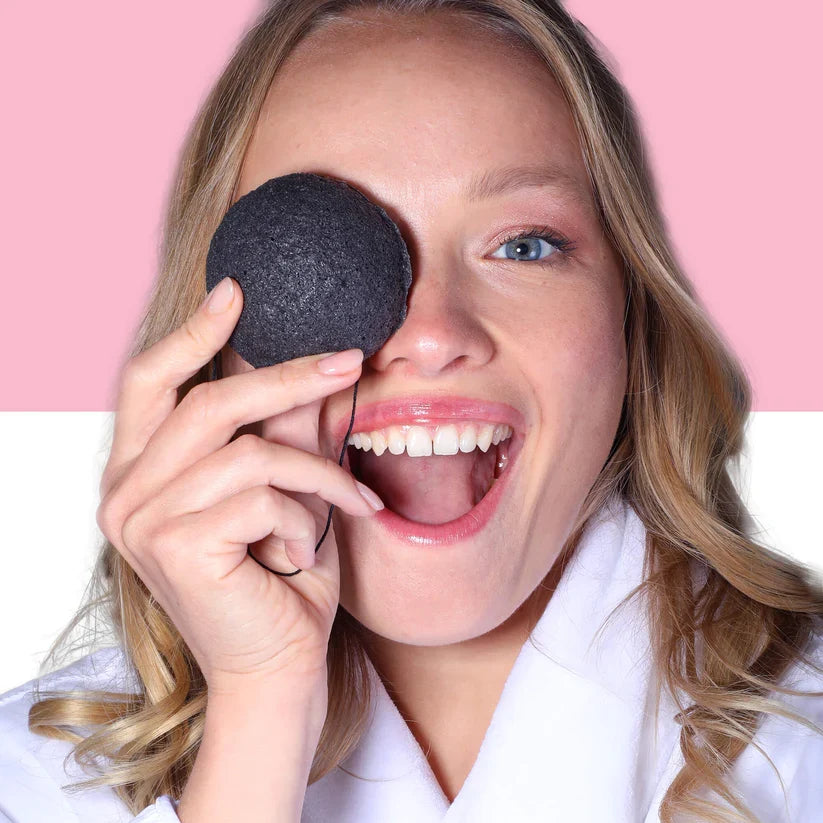 After Spa Charcoal Konjac  Reusable Sponge