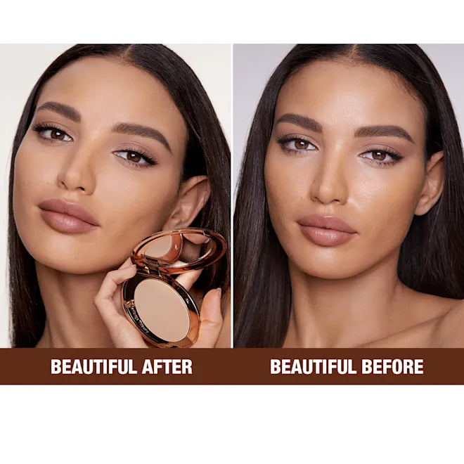 CHARLOTTE TILBURY AIRBRUSH FLAWLESS FINISH COMPACT POWDER - 2 MEDIUM -