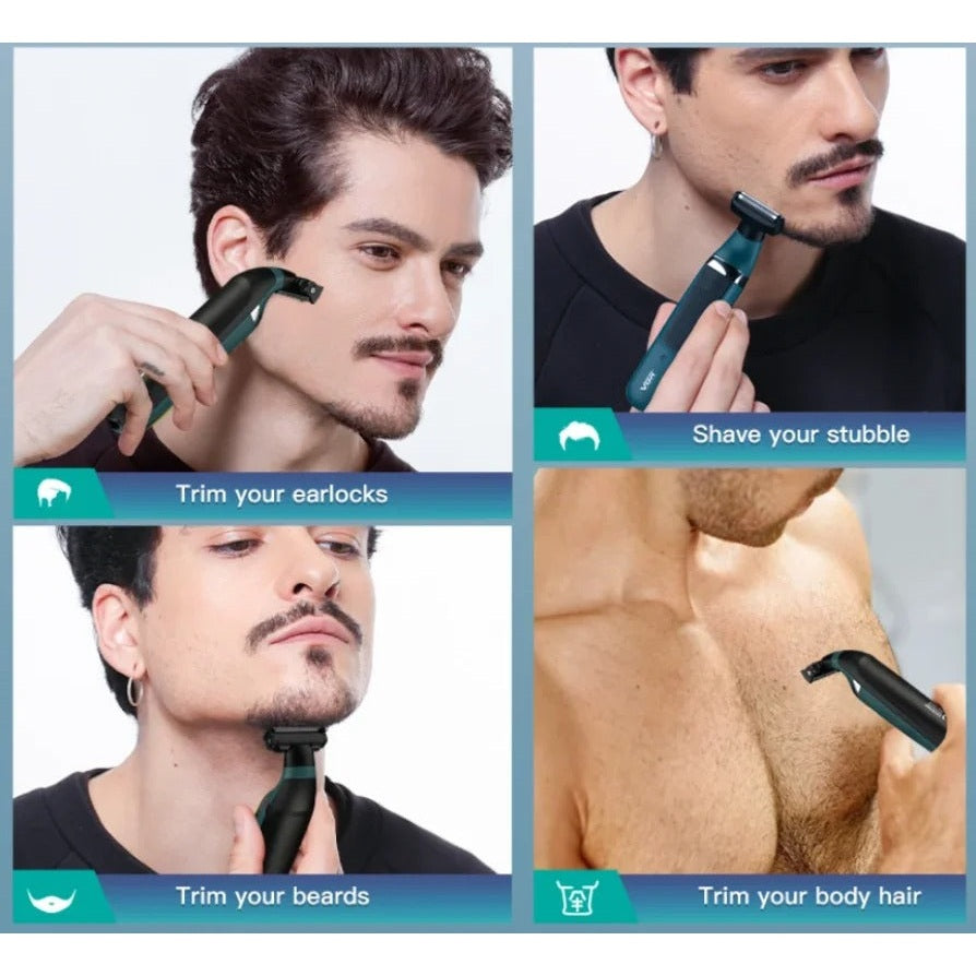 VGR V-393 2 in 1 Face and Body Electric Shaver