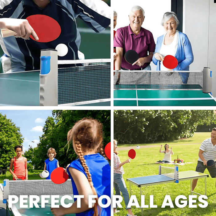 Portable Ping Pong Set | Compact & Adjustable - Medaid International