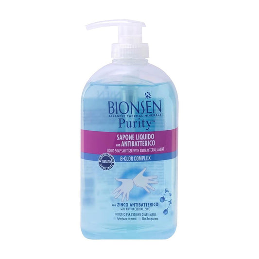Biosen Purity Antibacterial Liquid Soap 500ML - Medaid International