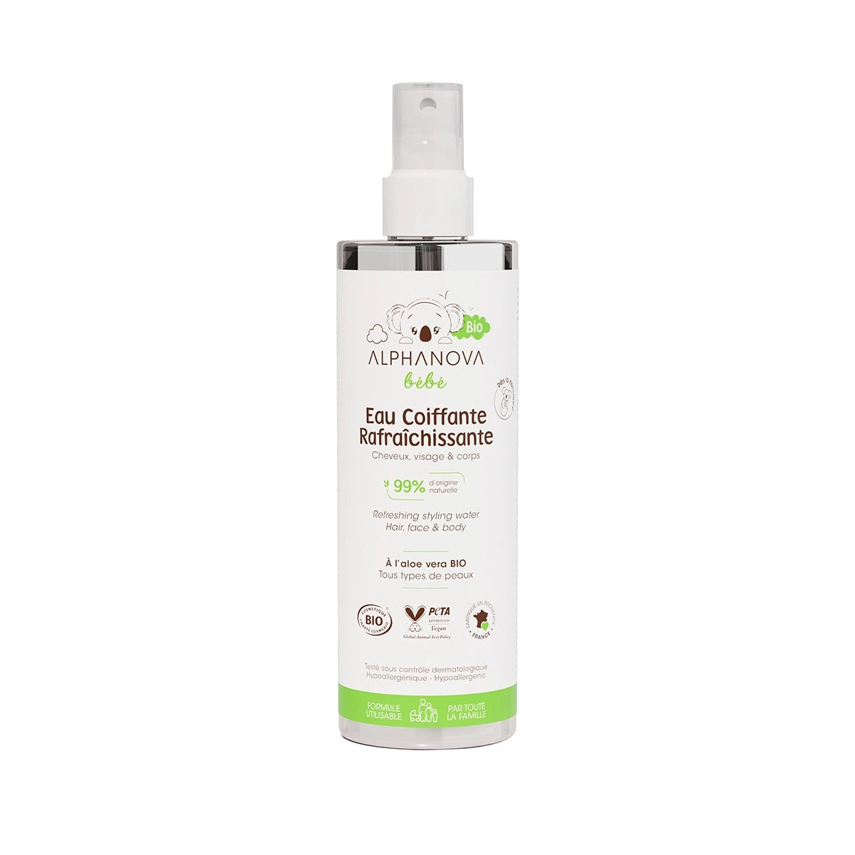 Alphanova Bébé Bio Refreshing Styling Water