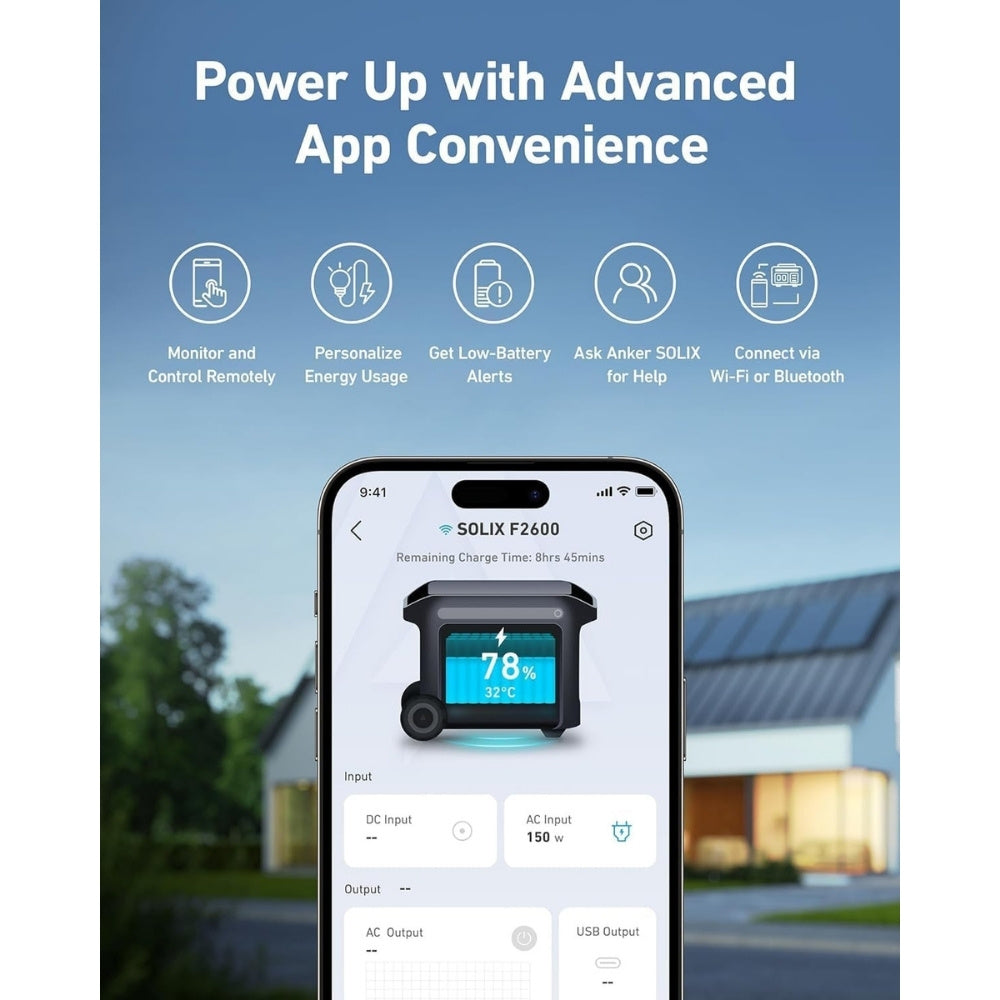 Anker SOLIX 2400W Portable Power Station F2600