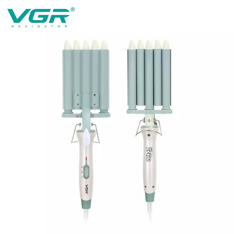 VGR V597, Professional Wavy Hair 5 Barrels Curling Iron - Medaid International