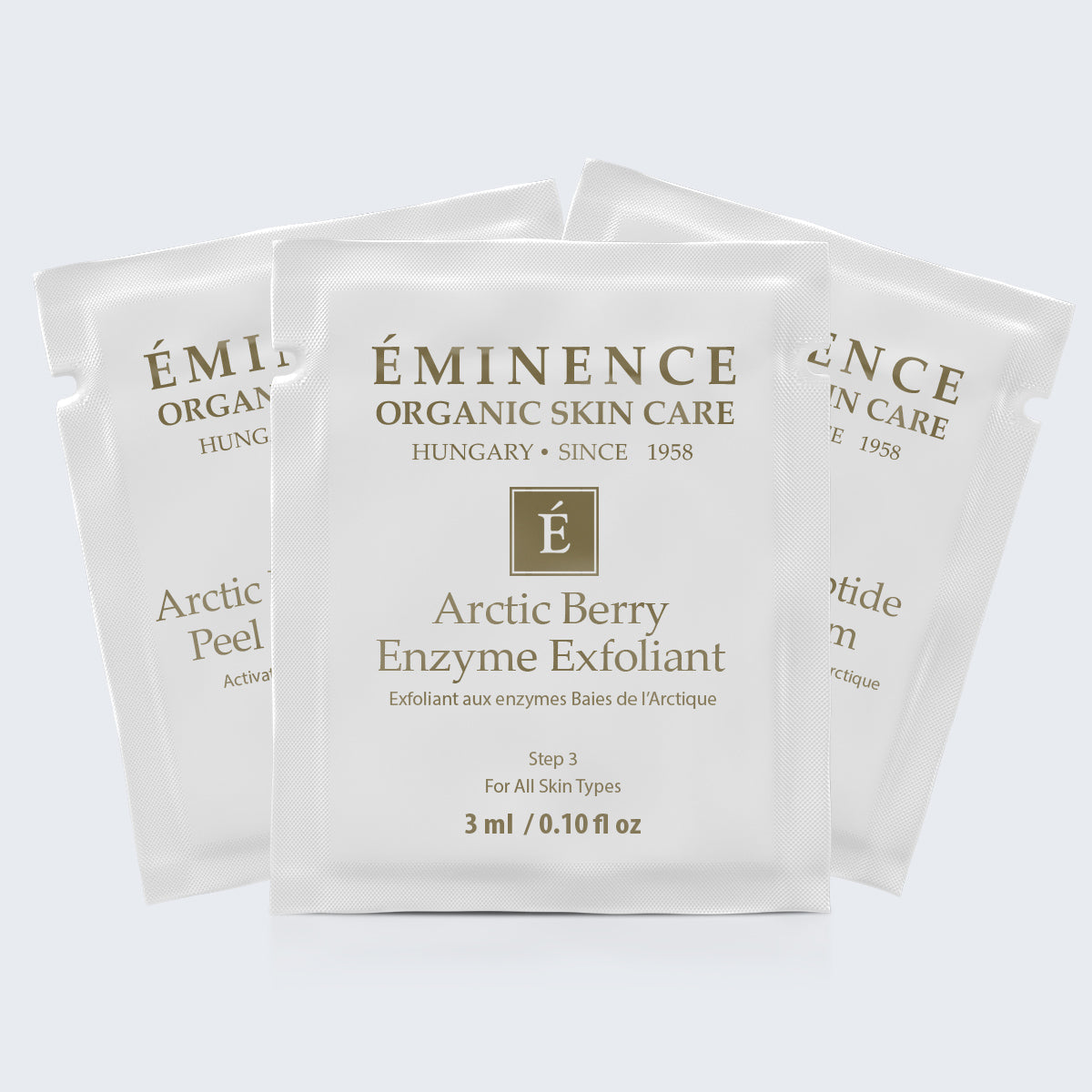 Arctic Berry Illuminating System Card Sample  (including all 3 Steps) - Medaid International
