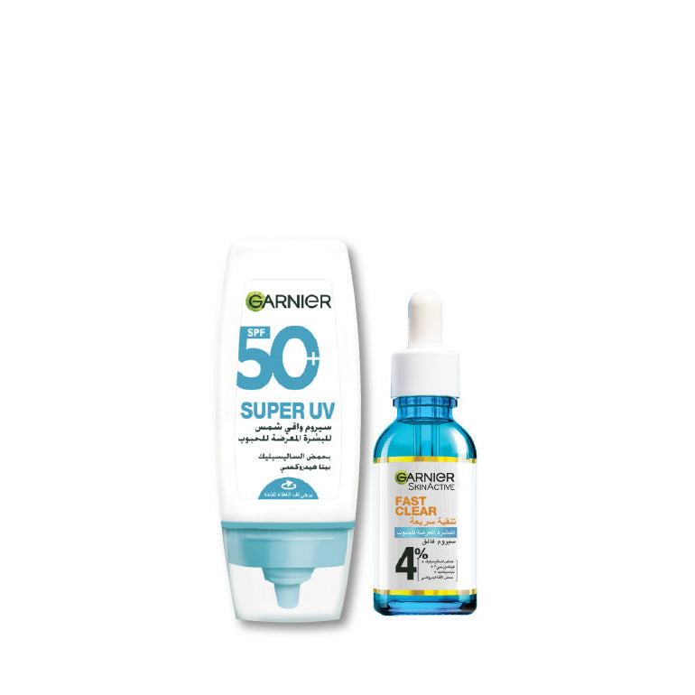 Garnier Fast Clear x Fast Clear Duo Bundle At 20% Off