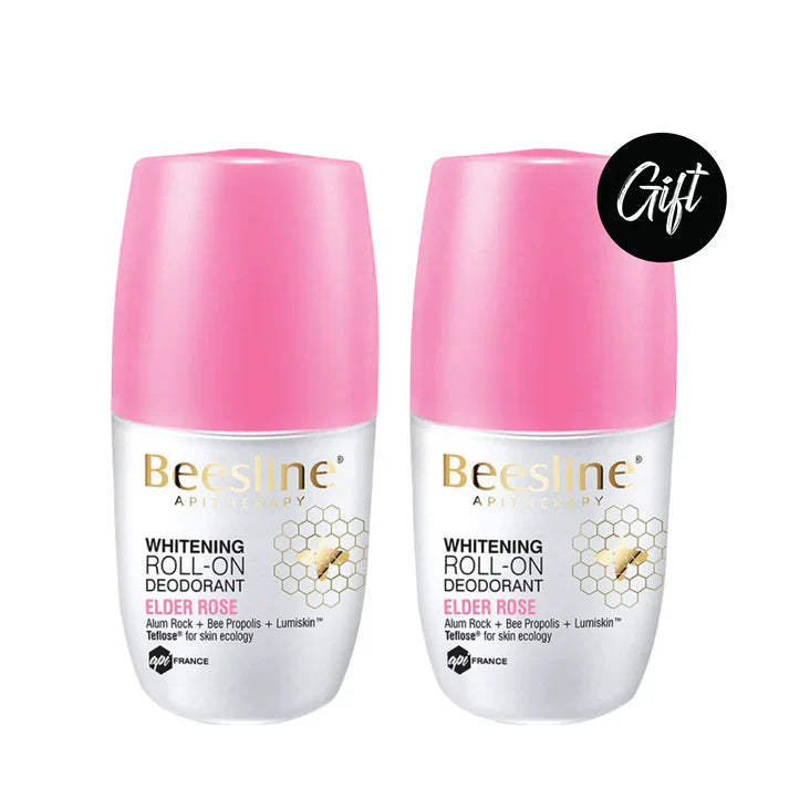 BEESLINE  Buy 1 Get 1: Beesline Whitening Roll-On Deodorant Elder Rose 50ML
